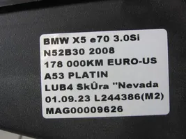 BMW X5 E70 Listwa progowa przednia / nakładka 7191241