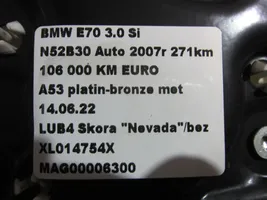 BMW X5 E70 Mécanisme lève-vitre avant avec moteur 7166381