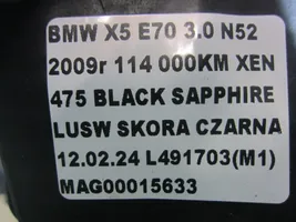 BMW X5 E70 Plaque avant support serrure de capot 7165458