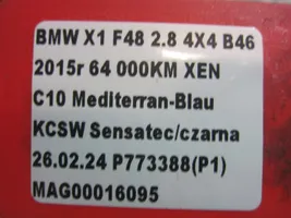 BMW X1 F48 F49 Jarrupalat (takana) 6799369