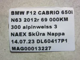 BMW 6 F12 F13 Lūkas blīvgumija 7227802