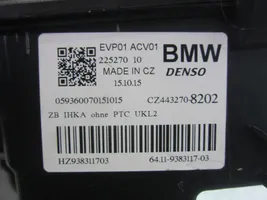 BMW X1 F48 F49 Sisälämmityksen ilmastoinnin korin kokoonpano 64116827060