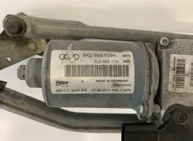 Audi A4 S4 B8 8K Mechanizm wycieraczek szyby przedniej / czołowej 8K2955119A