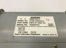 Nissan Primera Écran / affichage / petit écran 28090AV617