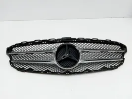 Mercedes-Benz C AMG W205 Grille calandre supérieure de pare-chocs avant A2058800183