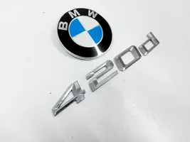 BMW 4 F32 F33 Ražotāja plāksnīte / modeļa burti 8219237