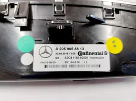 Mercedes-Benz C AMG W205 Climate control unit A2059058813