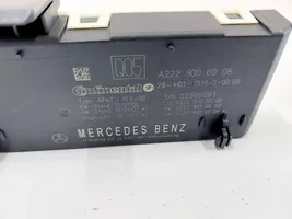 Mercedes-Benz C AMG W205 Takaluukun/tavaratilan ohjainlaite/moduuli A2229006008