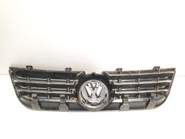 Volkswagen Polo IV 9N3 Grille calandre supérieure de pare-chocs avant 6Q0853653E