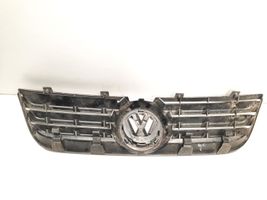 Volkswagen Polo IV 9N3 Grille calandre supérieure de pare-chocs avant 6Q0853653E