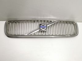 Volvo V70 Grille calandre supérieure de pare-chocs avant 08693346