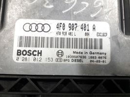 Audi A6 S6 C6 4F Variklio valdymo blokas 4F0907401A