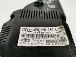 Audi A6 S6 C6 4F Spidometras (prietaisų skydelis) 4F0920950K