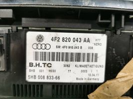 Audi A6 S6 C6 4F Panel klimatyzacji 4F0910043B