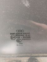 Audi A8 S8 D3 4E Vetro del finestrino della portiera posteriore 43R00366