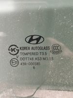 Hyundai Santa Fe Vetro del finestrino della portiera posteriore 43R000385