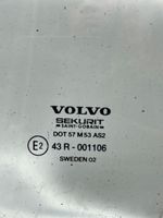 Volvo XC70 Front door window glass four-door 43R001106