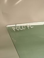 Volkswagen Polo V 6R Front door window glass four-door 43R001142