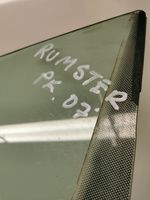 Skoda Roomster (5J) Etuoven ikkunalasi, neliovinen malli 43R00048