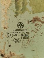 Volkswagen Jetta V Vitre de fenêtre porte arrière 43R004584