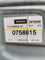 Volvo S40 Regulador de puerta trasera con motor 0758815