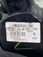 Nissan Qashqai Lampy tylnej klapy bagażnika 89503209