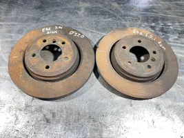 BMW 3 E46 Rear brake disc 