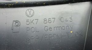 Volkswagen Golf VI Coupe-mallin takaosan koristelista 5K7867043