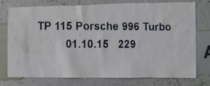 Porsche 911 996 Refroidisseur intermédiaire 99611063970