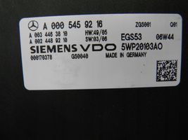 Mercedes-Benz S W221 Pavarų dėžės valdymo blokas A0005459216