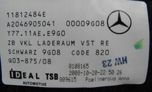 Mercedes-Benz GLK (X204) Rivestimento pannello inferiore del bagagliaio/baule A2046905041