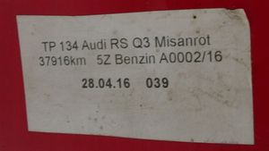 Audi RSQ3 Moldura de la aleta trasera 8U0853818C