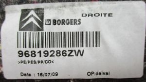 Citroen C3 Panneau, garniture de coffre latérale 96819286ZW