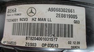 Mercedes-Benz Sprinter W906 Sisälämmityksen ilmastoinnin korin kokoonpano A9068302661