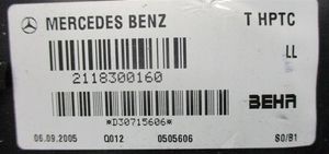 Mercedes-Benz E W211 Scatola climatizzatore riscaldamento abitacolo assemblata 2118300160