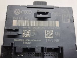 Audi A4 S4 B8 8K Oven ohjainlaite/moduuli 8K0959795