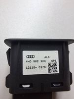 Audi A6 S6 C7 4G Interrupteur d'alarme 4H0962109