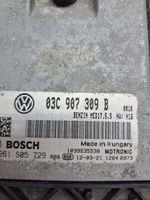 Volkswagen Golf VI Moottorin ohjainlaite/moduuli 03C907309B