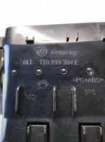 Volkswagen Touran II Garniture, panneau de grille d'aération latérale 1T0819704E