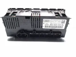 Audi A4 S4 B7 8E 8H Panel klimatyzacji 8e0820043bl