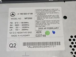Mercedes-Benz A W169 Radija/ CD/DVD grotuvas/ navigacija A1698204789