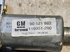 Opel Astra G Mécanisme lève-vitre avant avec moteur 90521882