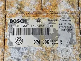 Volkswagen II LT Sterownik / Moduł ECU 074906021E