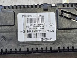 Citroen C4 I Monitor / wyświetlacz / ekran 9654149380