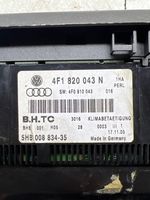 Audi A6 S6 C6 4F Centralina del climatizzatore 4F1820043N