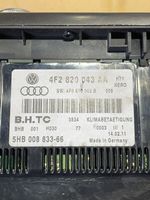 Audi A6 S6 C6 4F Ilmastoinnin ohjainlaite 4F2820043AA