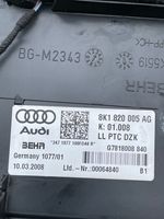 Audi A4 S4 B8 8K Salono oro mazgo komplektas 8K1820005AG