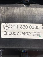 Mercedes-Benz E W211 Unité de contrôle climatique 2118300385
