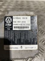 Volkswagen PASSAT B7 Turvatyynyn ohjainlaite/moduuli 5N0959655R