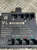 Mercedes-Benz E C207 W207 Durų elektronikos valdymo blokas A2079020400